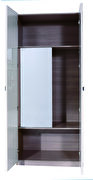 Modern cream high gloss wardrobe by Beverly Hills additional picture 2