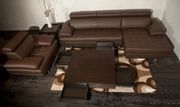 Square coffee table with 4 side drawers by Beverly Hills additional picture 3