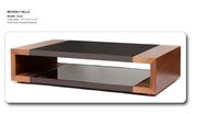 Modern low-profile two-toned coffee table by Beverly Hills additional picture 2