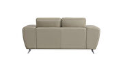 Taupe ultra-contemporary sofa w/ metal legs by Beverly Hills additional picture 13