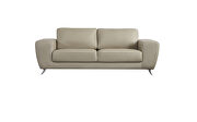 Taupe ultra-contemporary sofa w/ metal legs by Beverly Hills additional picture 15