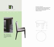 Quality solid wood round top dining table by Beverly Hills additional picture 2