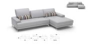 Quality beige low-profile leather sectional by Beverly Hills additional picture 4