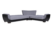 Modern sectional w/ storage by Casamode additional picture 4