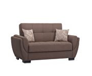 Cocoa fabric sleeper sofa w/ storage by Casamode additional picture 10