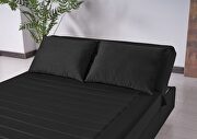 Full size gray microfiber lift bed w/ storage by Casamode additional picture 2