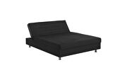 Full size gray microfiber lift bed w/ storage by Casamode additional picture 6