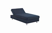Twin size blue microfiber lift bed w/ storage by Casamode additional picture 6