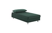 Twin size green microfiber lift bed w/ storage by Casamode additional picture 4