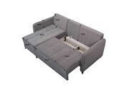 Chenille fabric casual style reversible sectional sofa by Casamode additional picture 7
