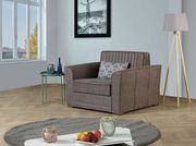 Loveseat / chairs pull-out sofa bed in microsuede by Casamode additional picture 2