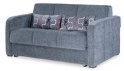 Sleeper convertible loveseat w/ storage in gray by Casamode additional picture 4