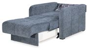 Sleeper convertible loveseat w/ storage in gray by Casamode additional picture 5