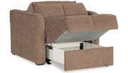 Sleeper convertible chair w/ storage in brown by Casamode additional picture 2