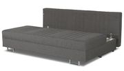 Queen size sofa bed w/ bedding storage in gray by Casamode additional picture 4