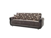 Classic style casual sofa in gray chenille fabric by Casamode additional picture 2