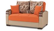 Chenille fabric modern sofa / sofa bed w/ storage by Casamode additional picture 7