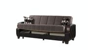 Floket gray sofa bed w/ storage by Casamode additional picture 3