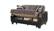 Floket gray sofa bed w/ storage by Casamode additional picture 6