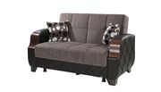 Floket gray sofa bed w/ storage by Casamode additional picture 7