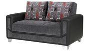 Chenille gray fabric modern sofa / bed series additional photo 5 of 9