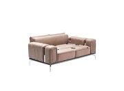 Exclusive concept stylish beige microfiber modern sofa by Casamode additional picture 7