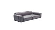Exclusive concept stylish gray microfiber modern sofa by Casamode additional picture 3