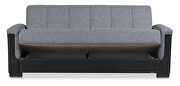 Two-toned fabric / leather sofa sleeper by Casamode additional picture 3