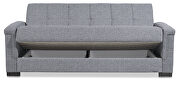 Gray all fabric sofa sleeper by Casamode additional picture 3