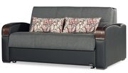 Gray sleeper / sofa bed loveseat w/ storage by Casamode additional picture 5