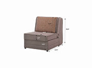 Beige sleeper loveseat by Casamode additional picture 10