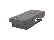 Gray sleeper loveseat by Casamode additional picture 11