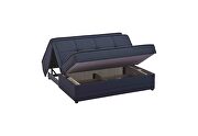 Navy sleeper loveseat by Casamode additional picture 3