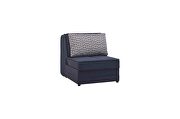 Navy sleeper loveseat by Casamode additional picture 5