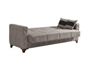 Simple attractive design everyday use couch in beige microfiber by Casamode additional picture 4