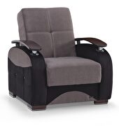 Gray / black stylish casual style sofa by Casamode additional picture 8