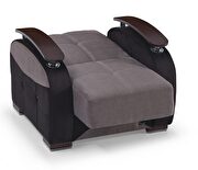 Gray / black stylish casual style sofa by Casamode additional picture 10