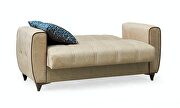Texturized microfiber stylish convertible sofa by Casamode additional picture 12