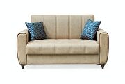 Texturized microfiber stylish convertible sofa by Casamode additional picture 14