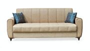 Texturized microfiber stylish convertible sofa by Casamode additional picture 4