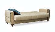 Texturized microfiber stylish convertible sofa by Casamode additional picture 6