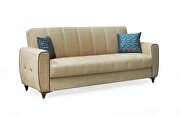 Texturized microfiber stylish convertible sofa by Casamode additional picture 7