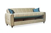 Texturized microfiber stylish convertible sofa by Casamode additional picture 8