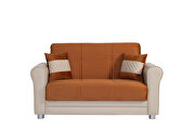 Microfiber fabric storage/sofa bed by Casamode additional picture 6