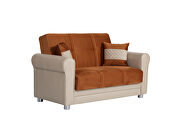 Microfiber fabric storage/sofa bed by Casamode additional picture 7