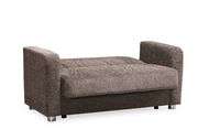Chenille beige fabric convertible sofa w/ storage by Casamode additional picture 2
