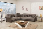 Modern sand brown sectional w/ storage/bed by Casamode additional picture 2