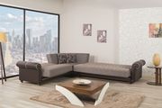 Modern sand brown sectional w/ storage/bed by Casamode additional picture 4