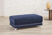 Modern dark blue sectional w/ bed/storage by Casamode additional picture 6