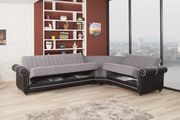 Modern sand gray sectional w/ bed/storage by Casamode additional picture 3